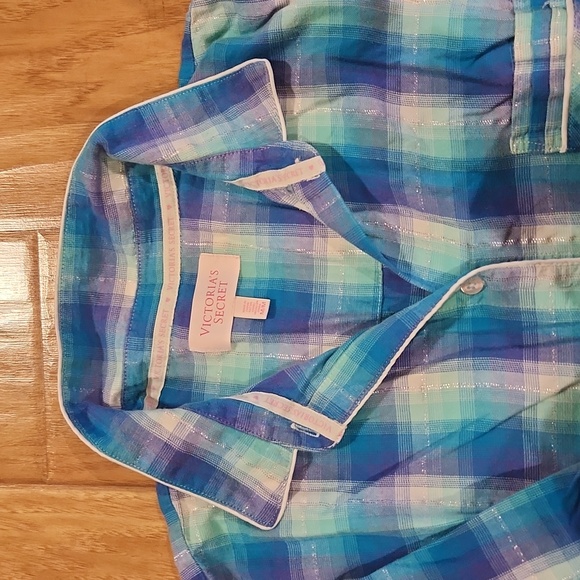 Victorias Secret Flannel Nightshirt - Picture 2 of 2